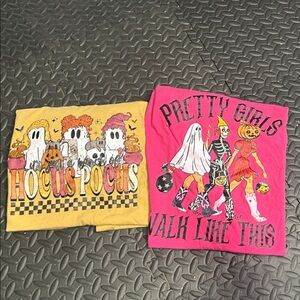 Bundle of 2 Halloween t-shirts